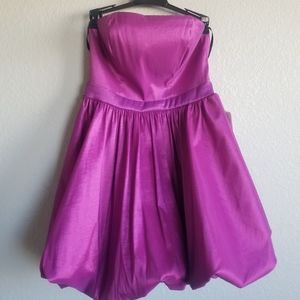 B Darlin juniors strapless mini dress